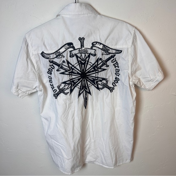 Arsenal Forty Three Stand Strong button up shirt large - Picture 6 of 9